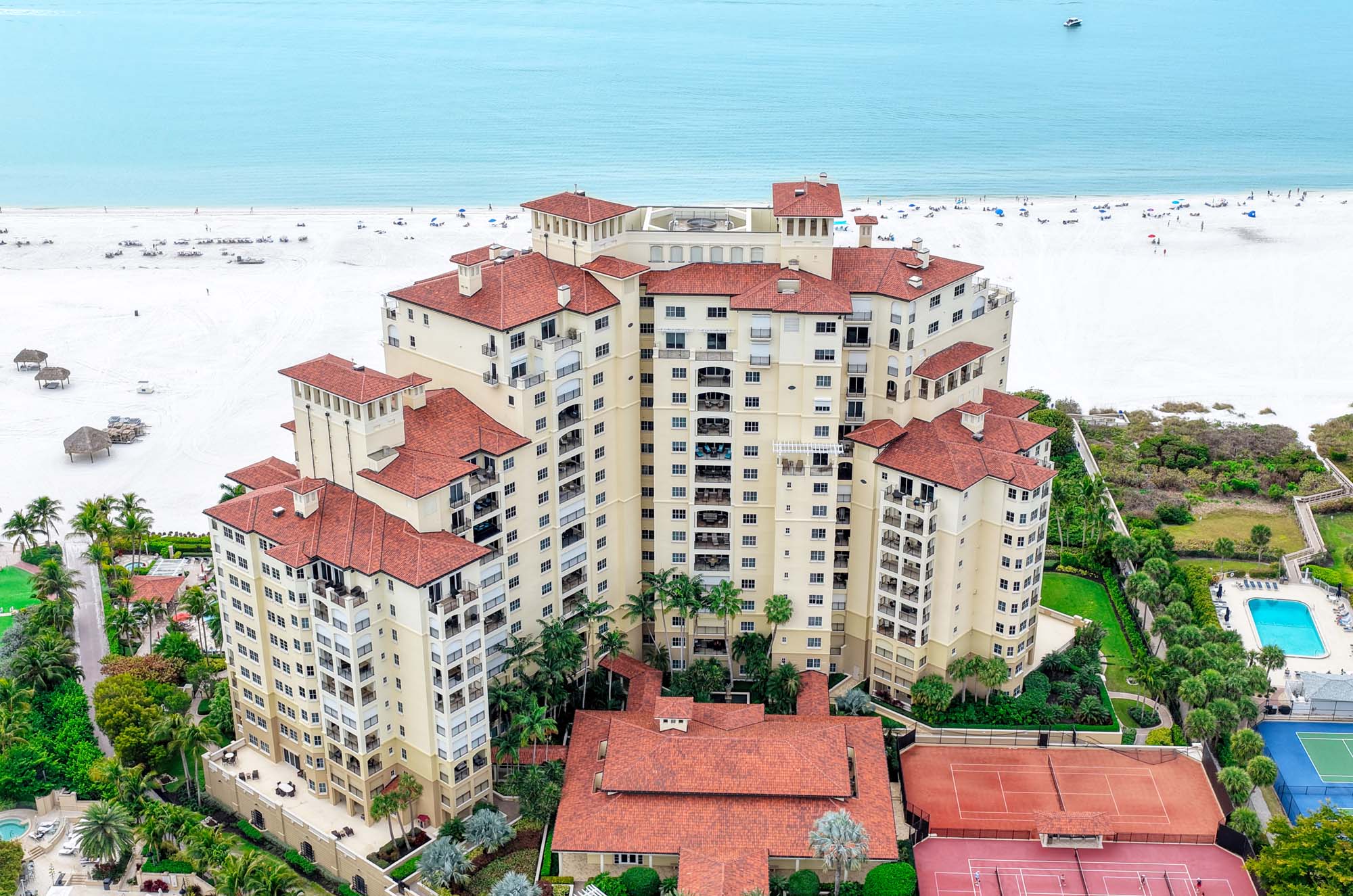 1 aerial drone photograph in Naples or Marco Island, Florida