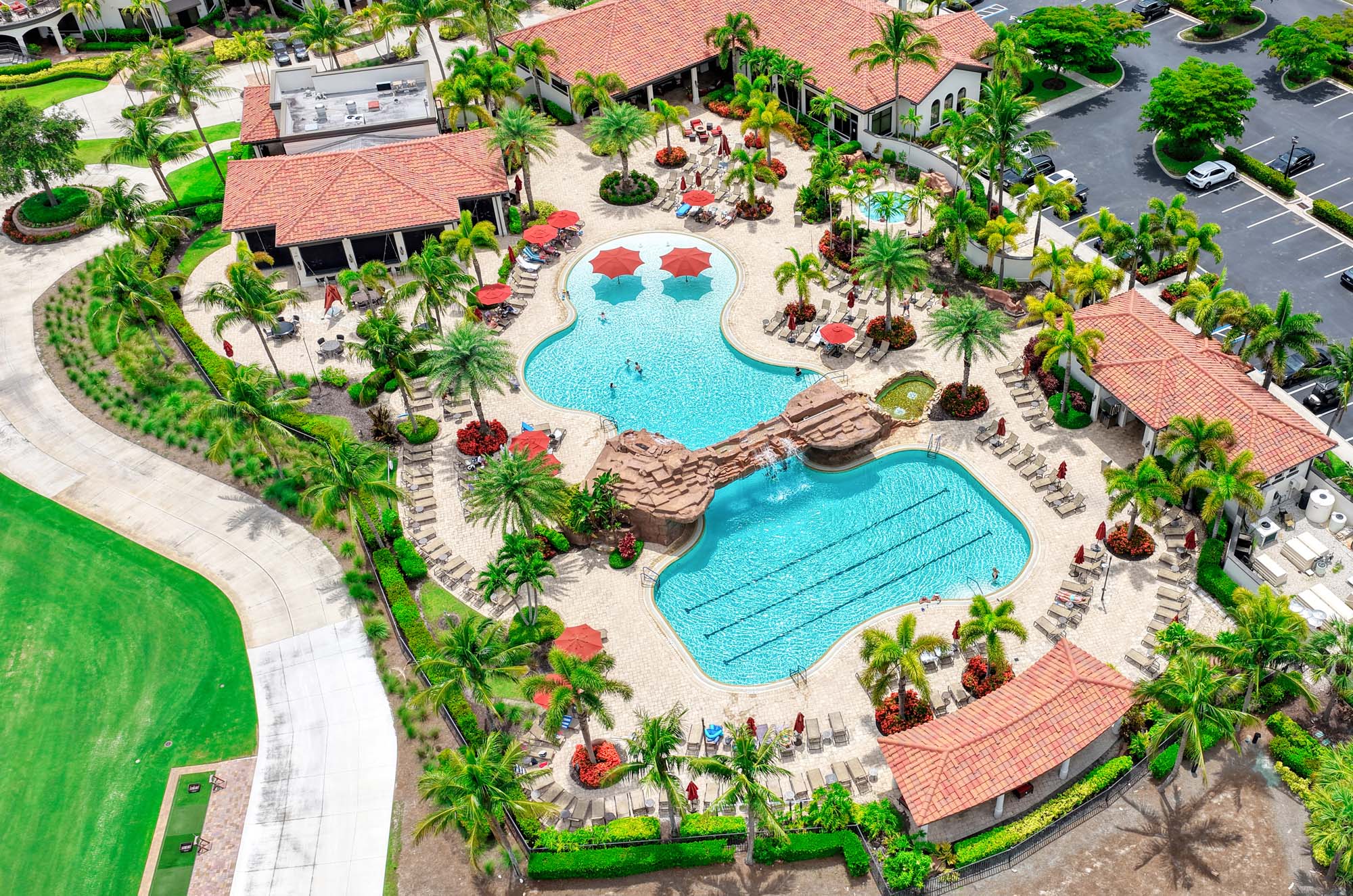 6 aerial drone photograph in Naples or Marco Island, Florida