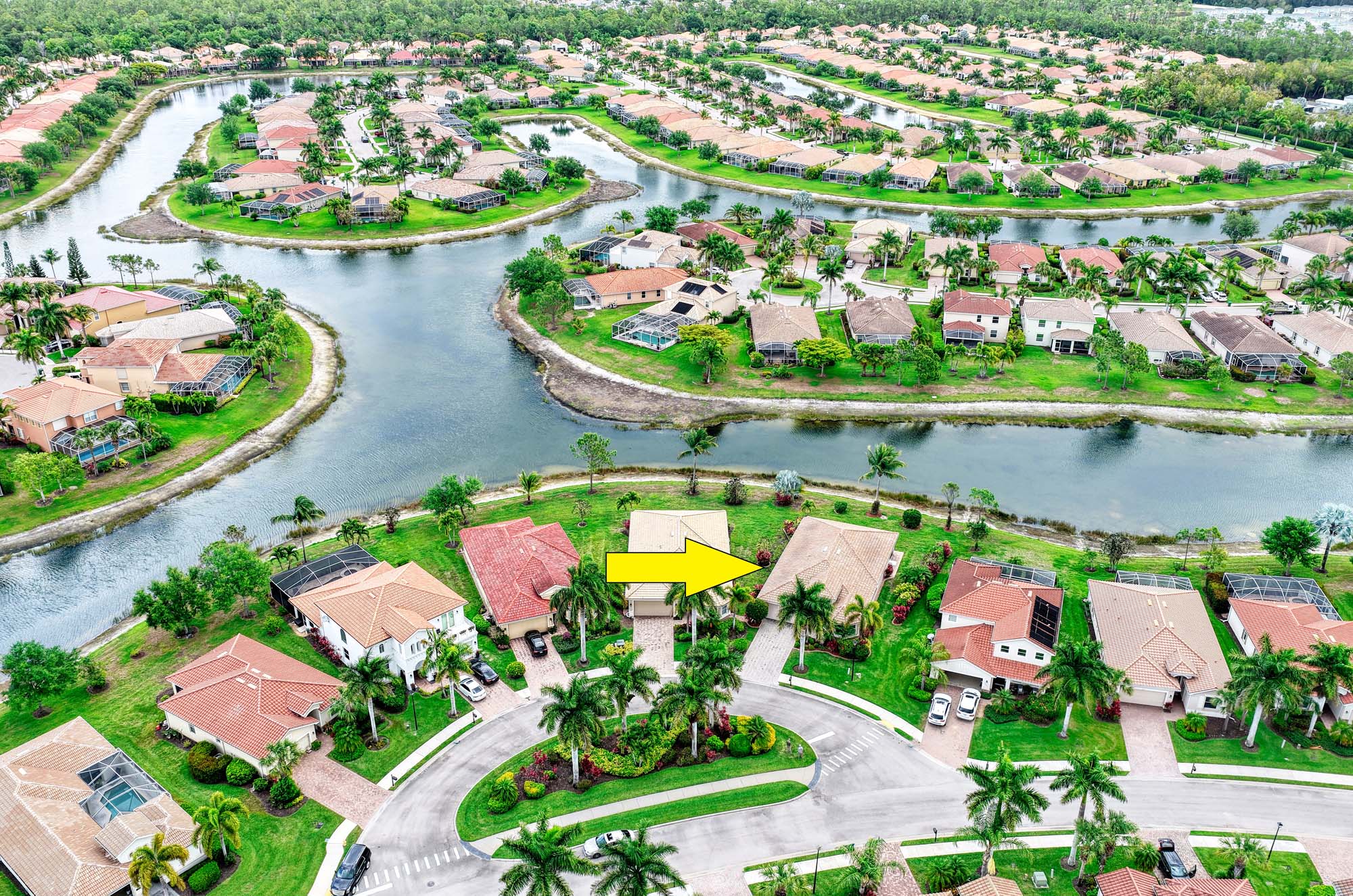 8 aerial drone photograph in Naples or Marco Island, Florida